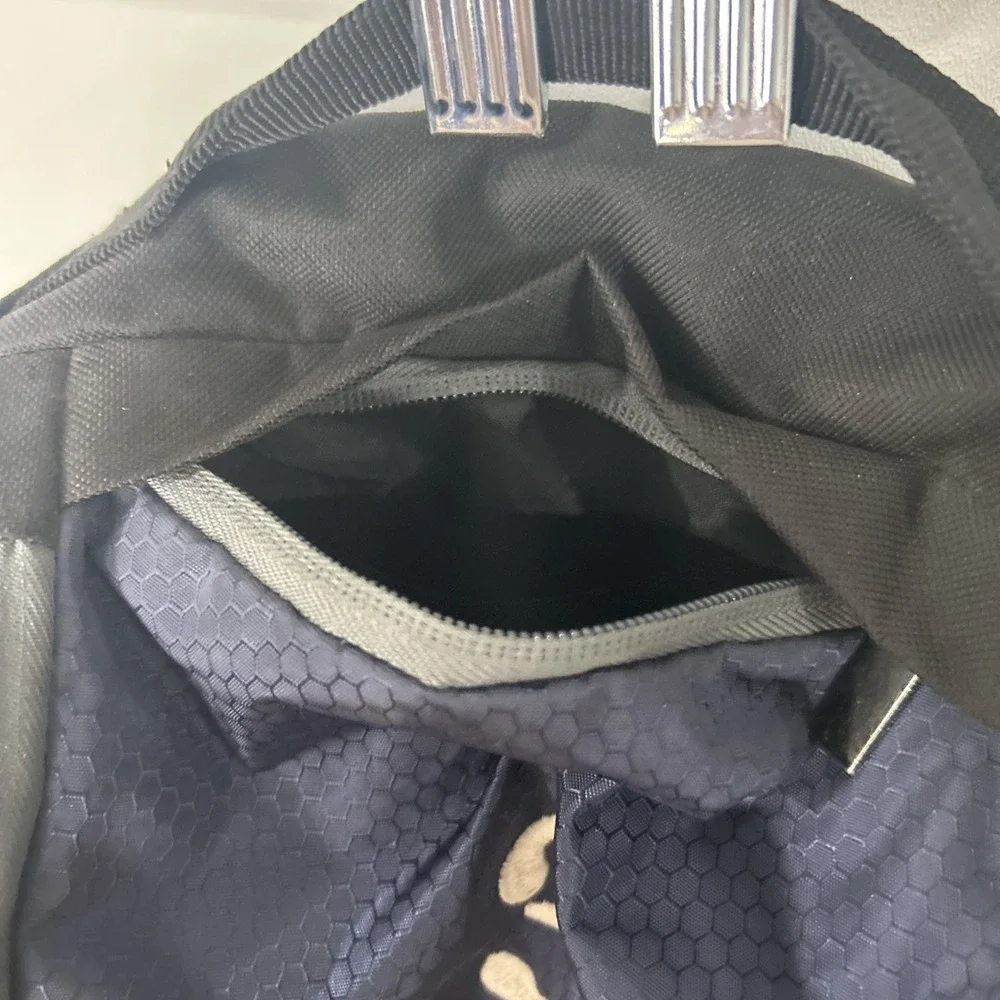 Easton Blue/Black Baseball Softball Backpack 2-Bat Zip Bag w/ Bat Compartment